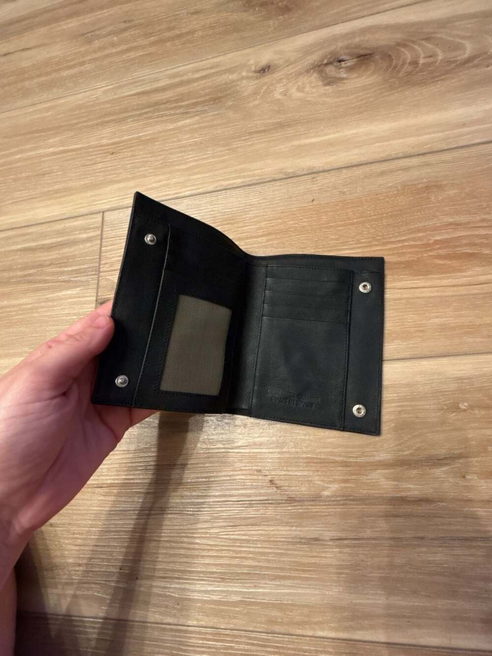 Lupo Barcelona Genuine Leather Bi-Fold Wallet Made in Spain - Picture 3 of 6